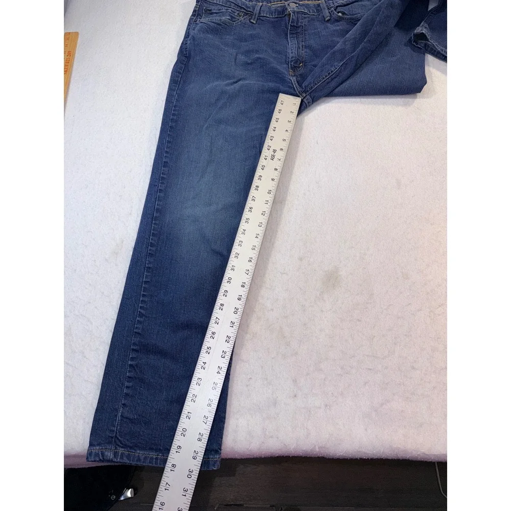 Levis 541 Athletic Taper Mens Jeans Blue Medium Wash 38x32 Denim Pants
